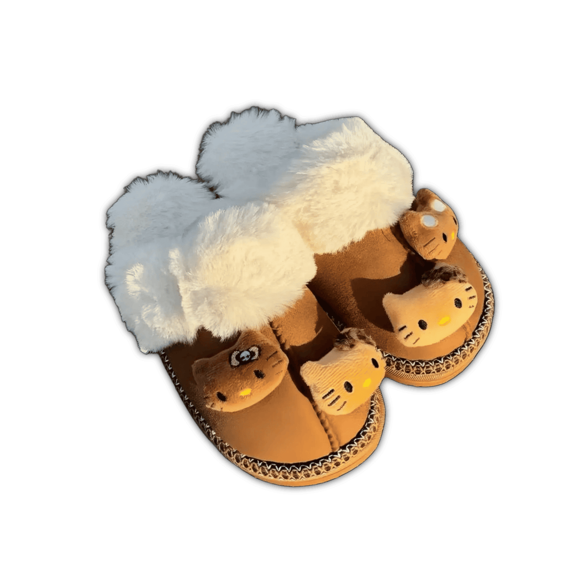 Hello Kitty Mini Plushie Slippers