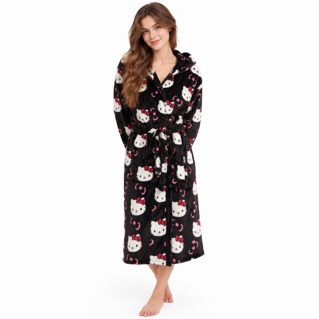 Hello Kitty Fluffy Bathrobe