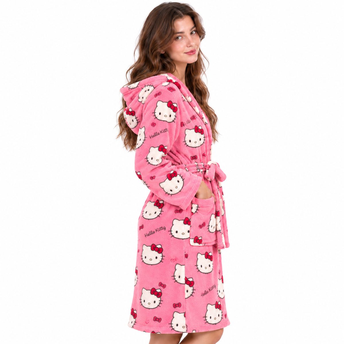 Hello Kitty Fluffy Bathrobe