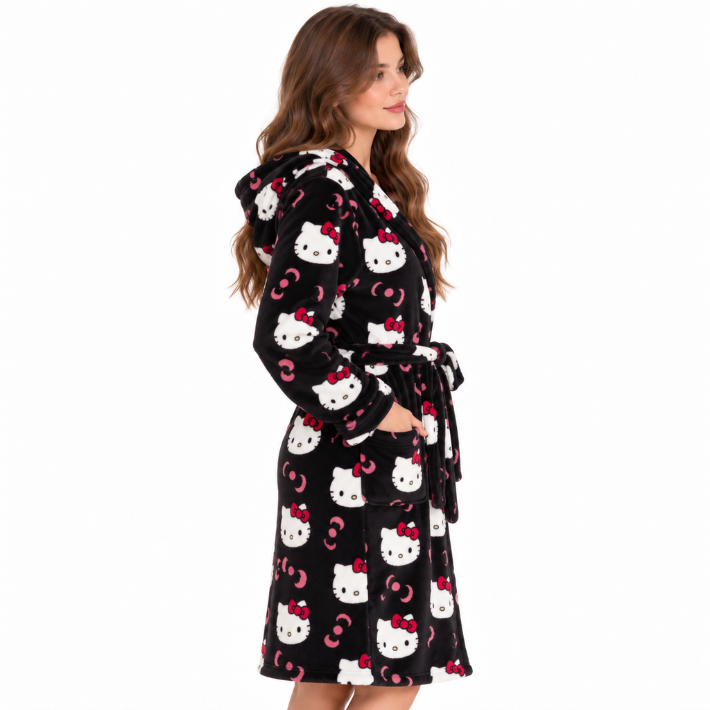 Hello Kitty Fluffy Bathrobe