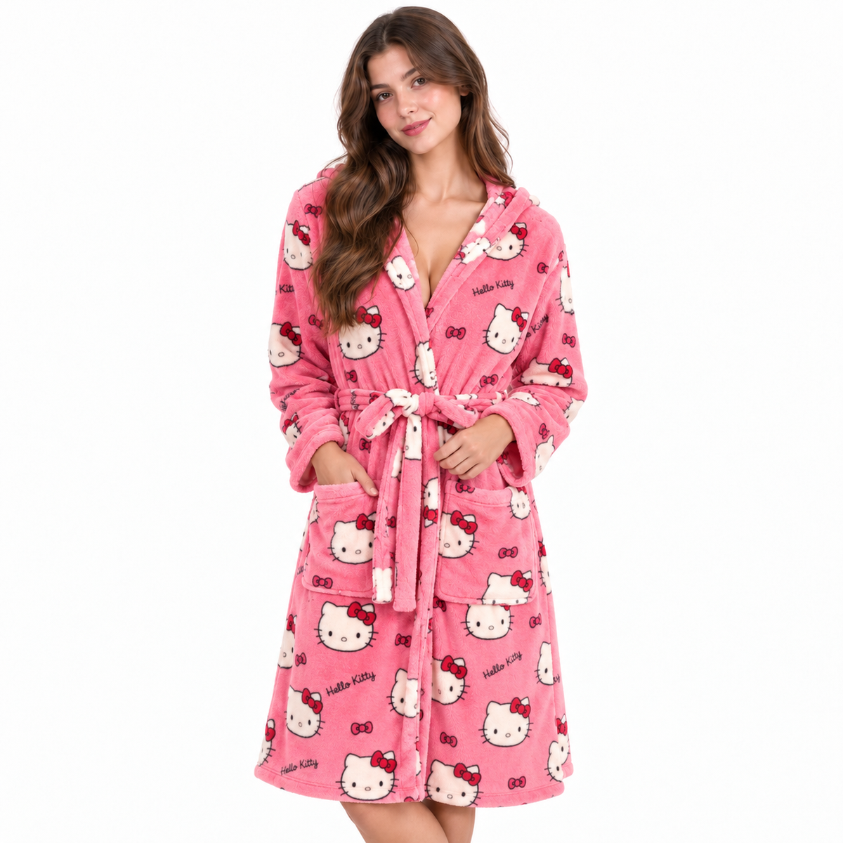 Hello Kitty Fluffy Bathrobe