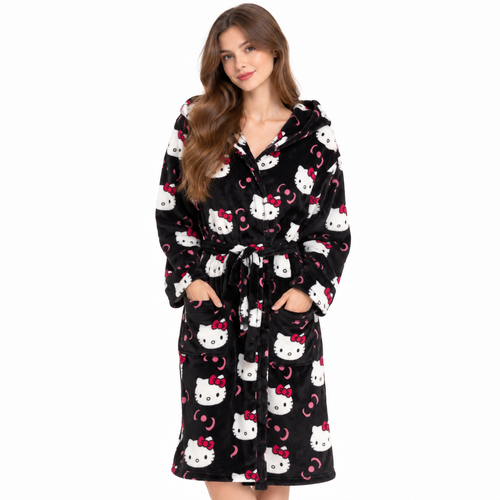 Hello Kitty Fluffy Bathrobe