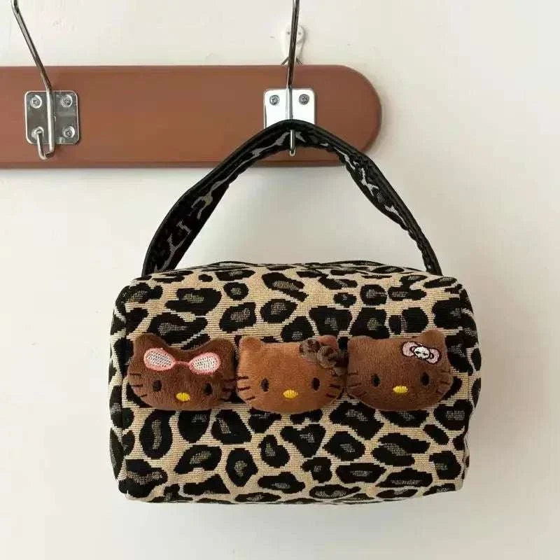 Hello Kitty Leopard Print Handbag