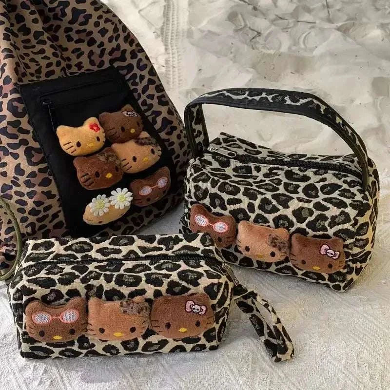 Hello Kitty Leopard Print Handbag