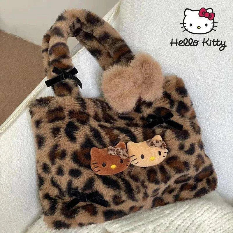 Hello Kitty Leopard Print Shopping Bag