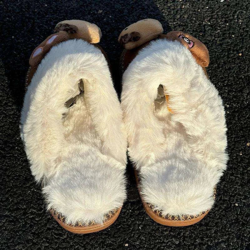Hello Kitty Mini Plushie Slippers